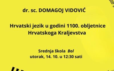 Predavanje u našoj školi