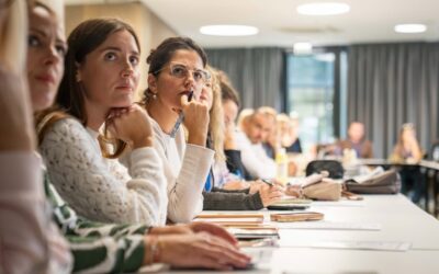 Profesorice Sani Bodlović i Petra Kokeza na radionici o Europskoj uniji u Dubrovniku
