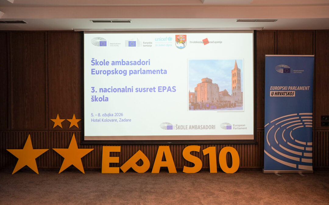 Naše ambasadorice na 3. nacionalnom susretu EPAS škola u Zadru
